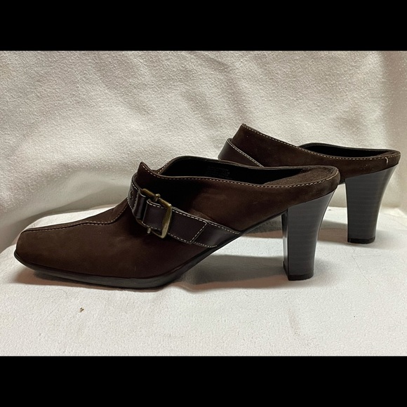 COPY - BASS & Co - SHADOW Brown, Leather Mule, Si… - Picture 2 of 10